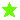 Pixel green star