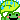 frog holding a leaf as an umbrella pixel